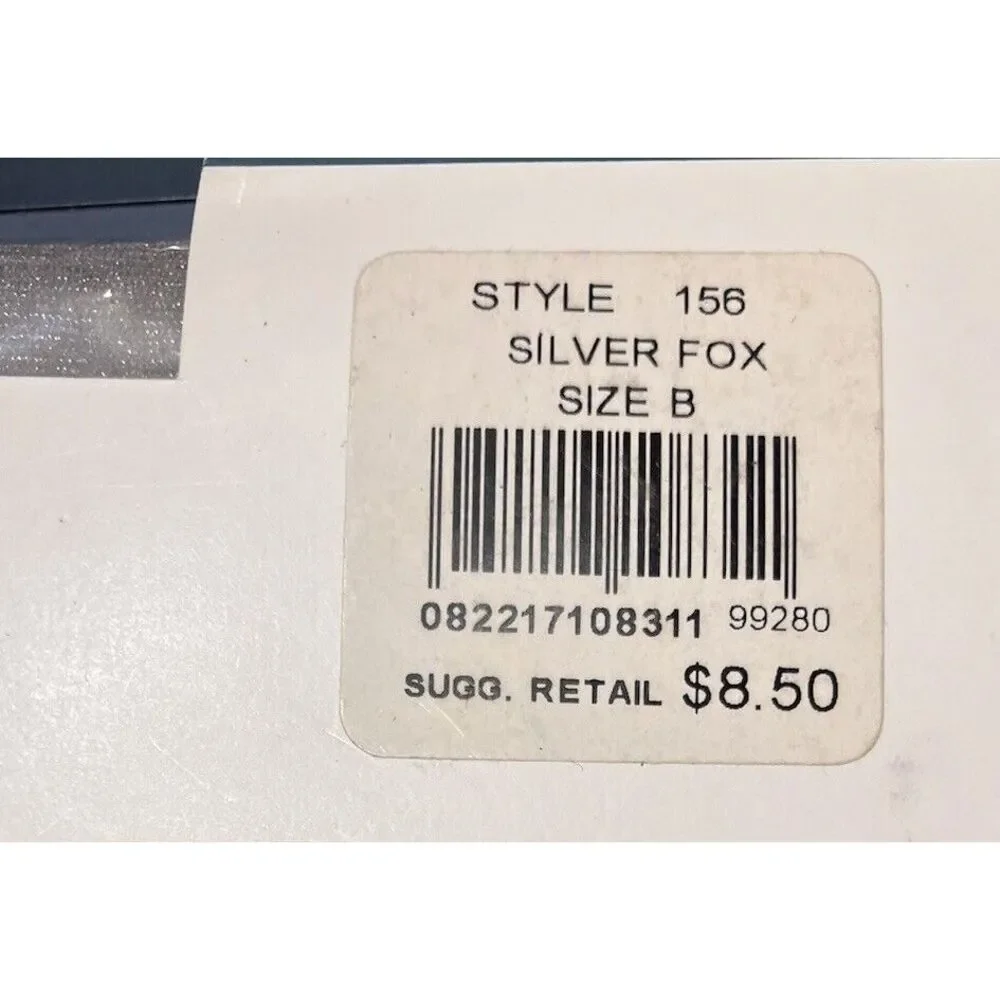 Givenchy Control Top Pantyhose Size B 156 Silver‎ Fox Shimmery Lycra Sheer New